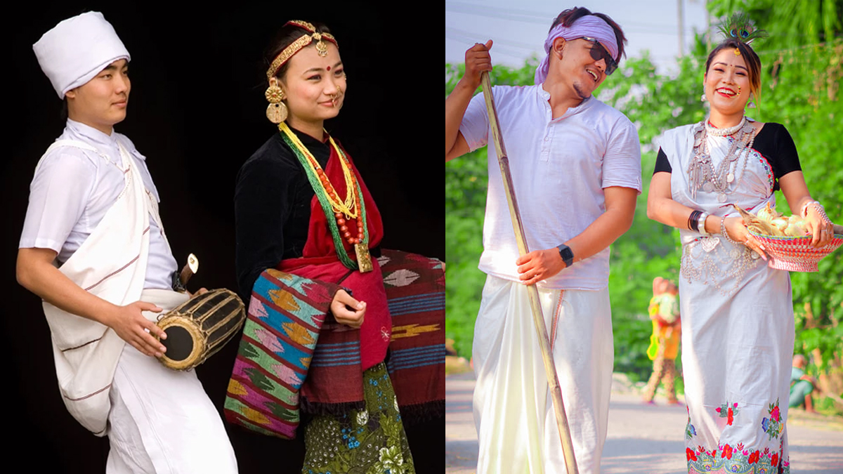 थारु र मगर बस्तीमा माघे सङ्क्रान्तिको चहलपहल